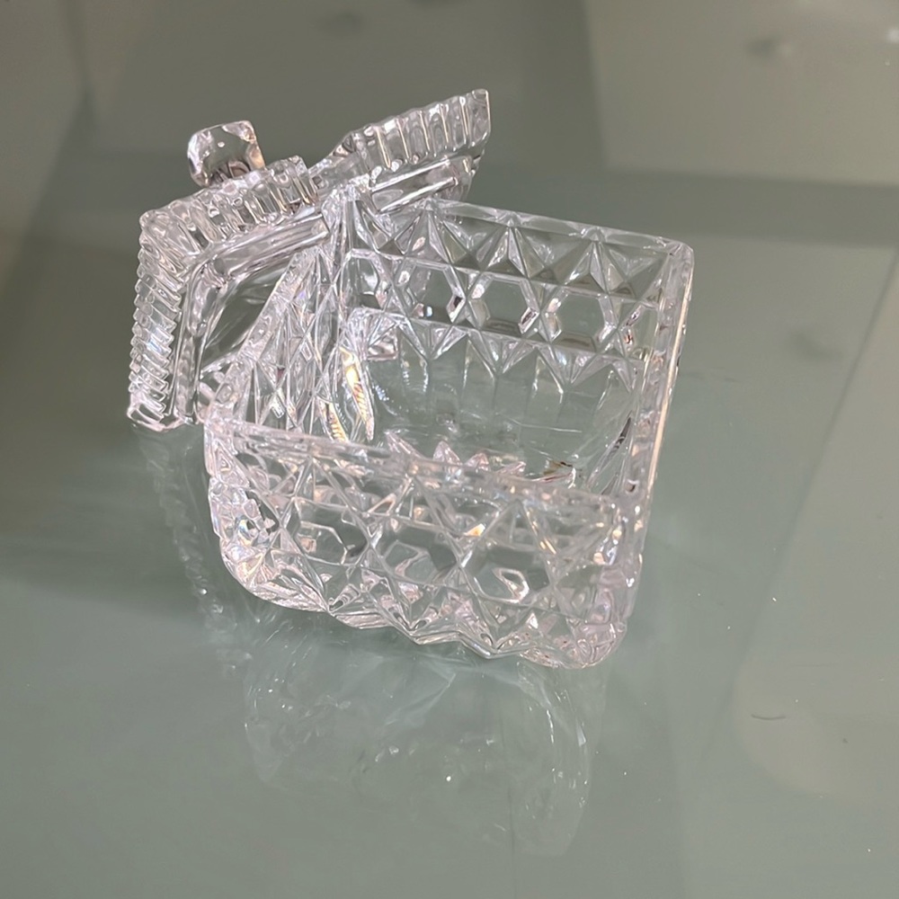 Crystal China Sugar Dispenser